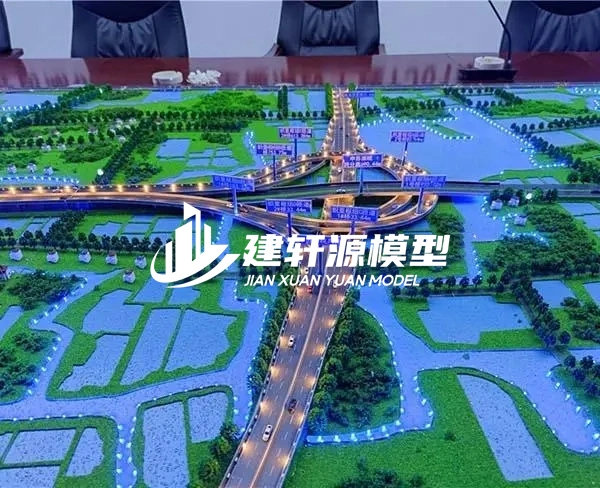 章丘高速公路沙盘定制